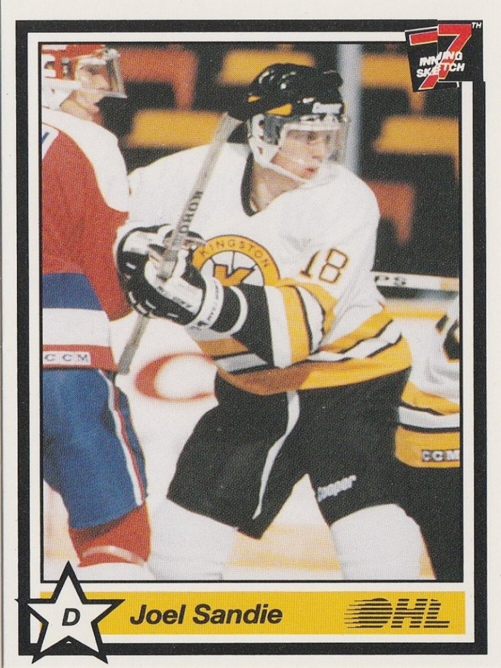 Joel Sandie Hockey Card